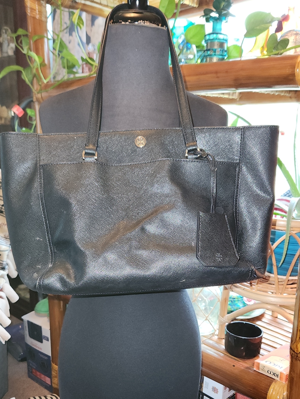 Leather Tory Burch Shoulder Bag